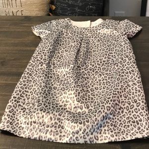 Girls Gap dress size M leopard print